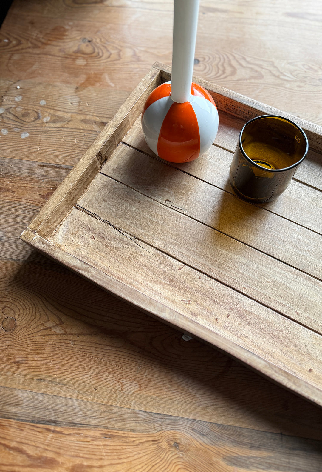 Holztablett - Recyclingholz