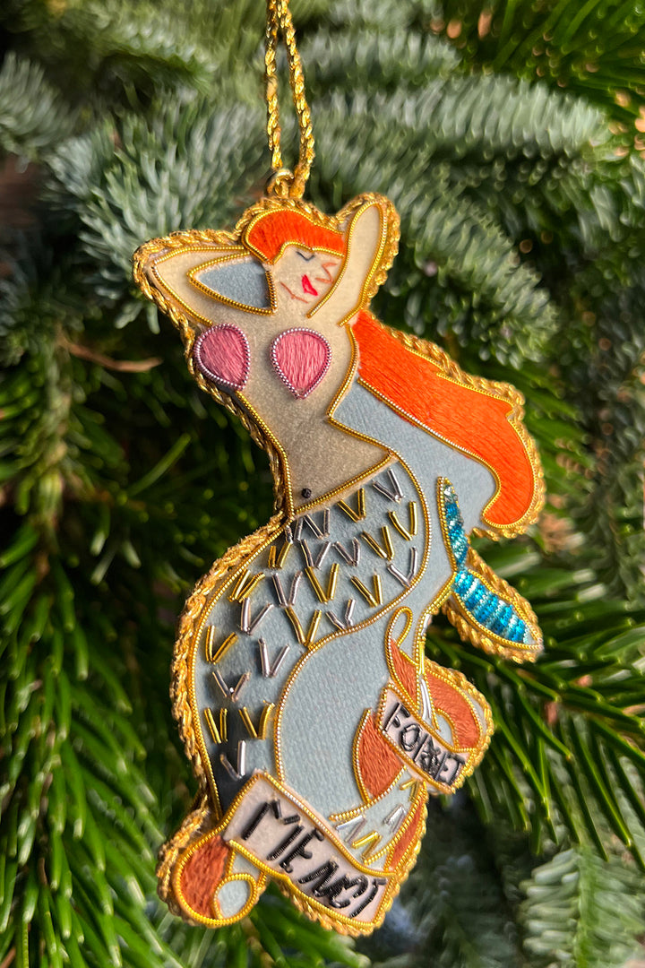Christmas Hanging - Mermaid "Forget Me Not"