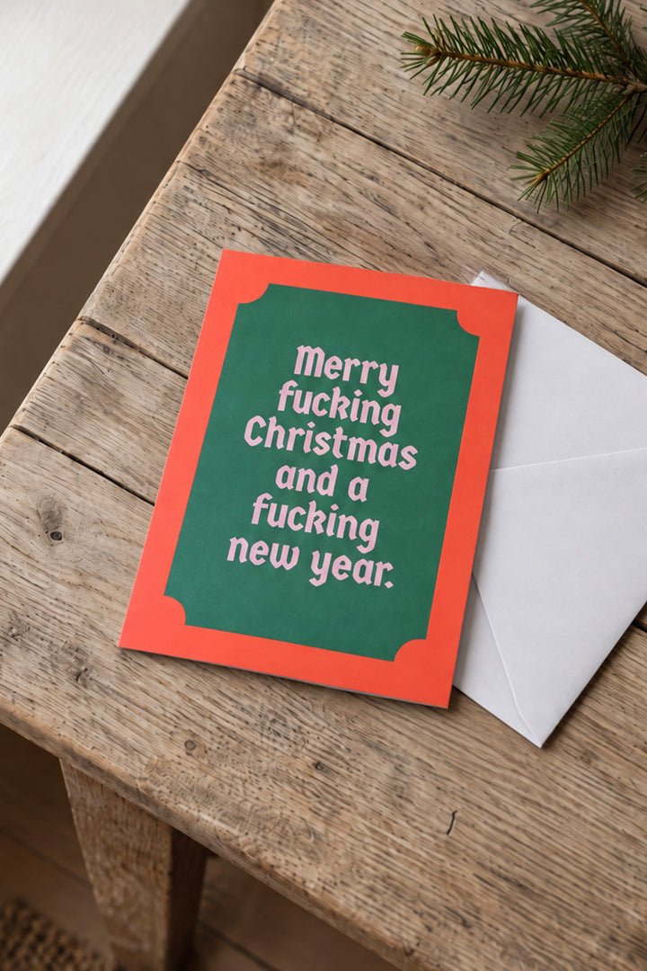 Greeting Card "Merry Fu.... Christmas"
