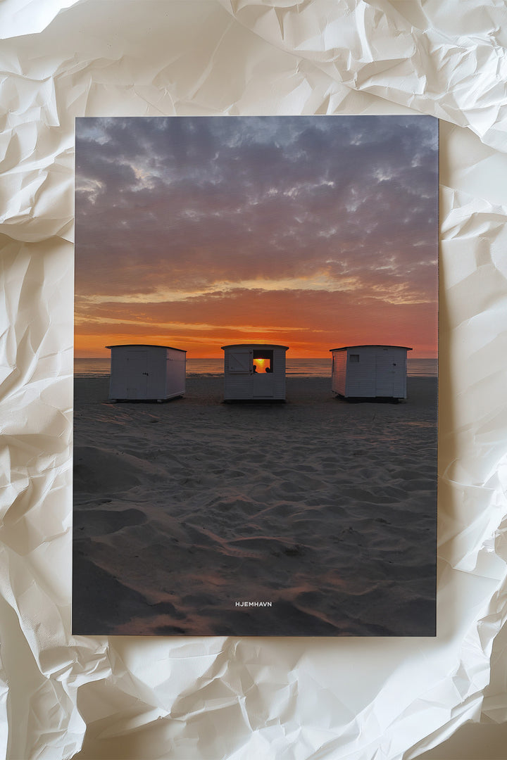 Miniposter/Karte "Das Badehaus“