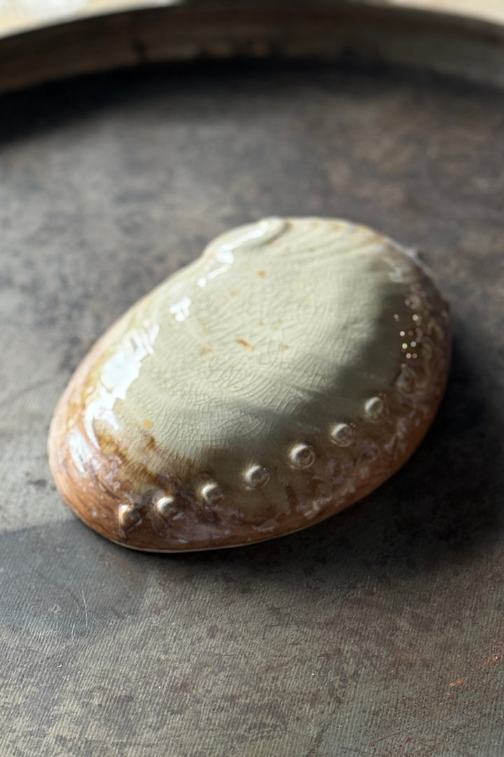 Keramik Tallerken/Skål "Muslingeskal"