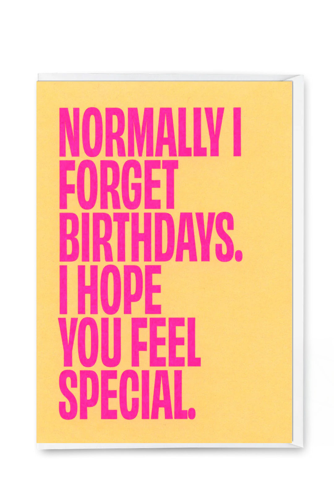 Greeting Card "Normally"
