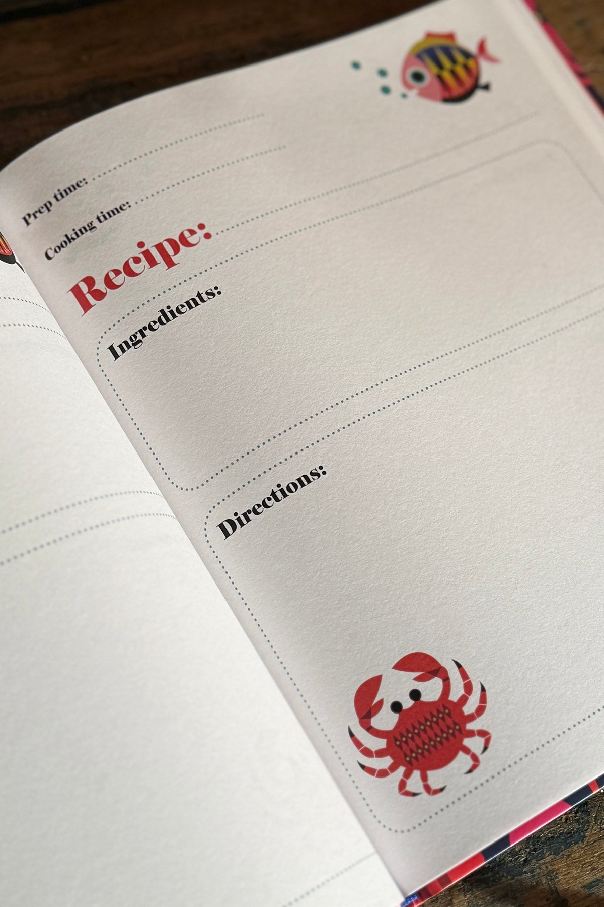 Opskriftsbog "Sealife"
