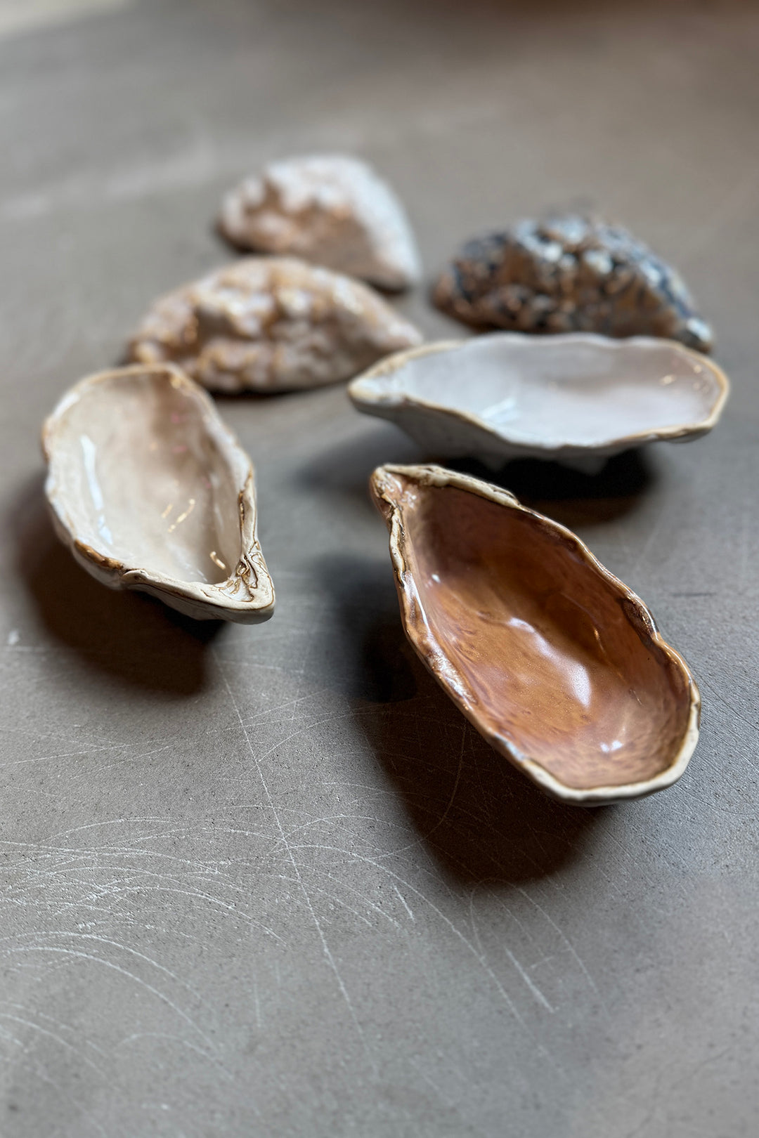 Oysters - Keramik (3 stk)