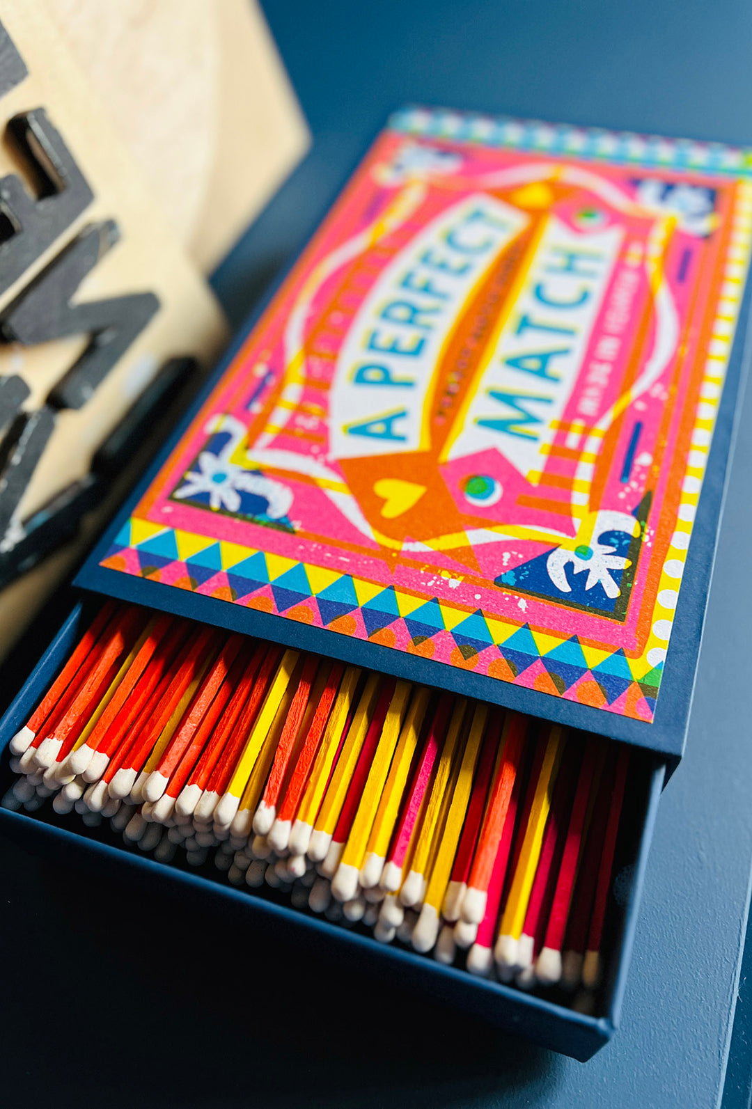 Giant Matchbox "A Perfect Match"