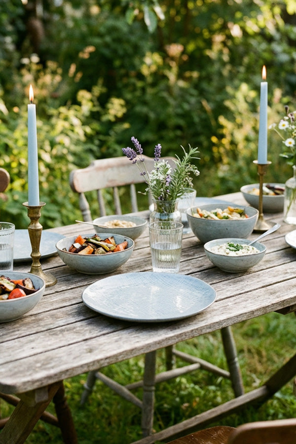 Tallerken "Woven Textile"