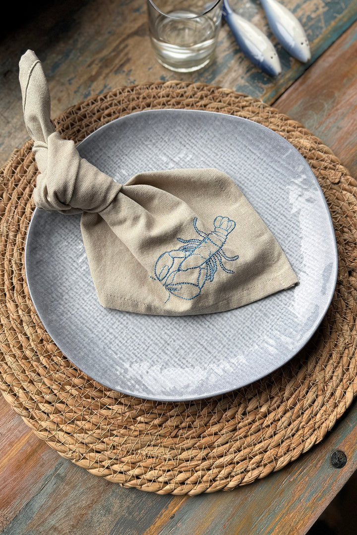 Tallerken "Woven Textile"