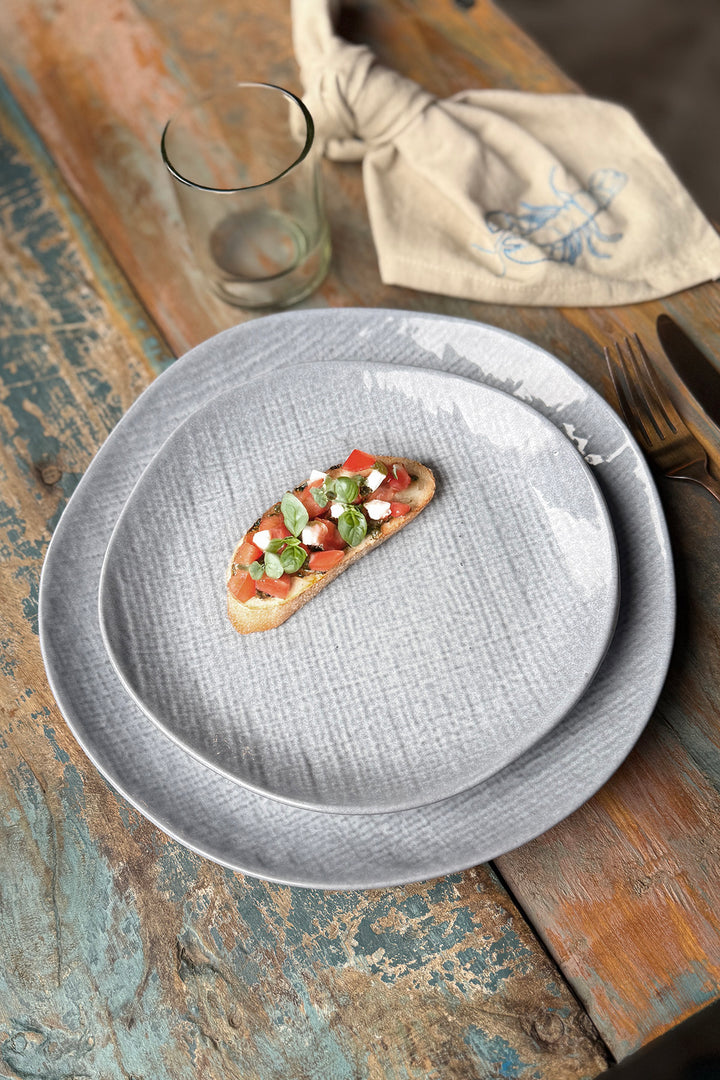 Tallerken "Woven Textile"