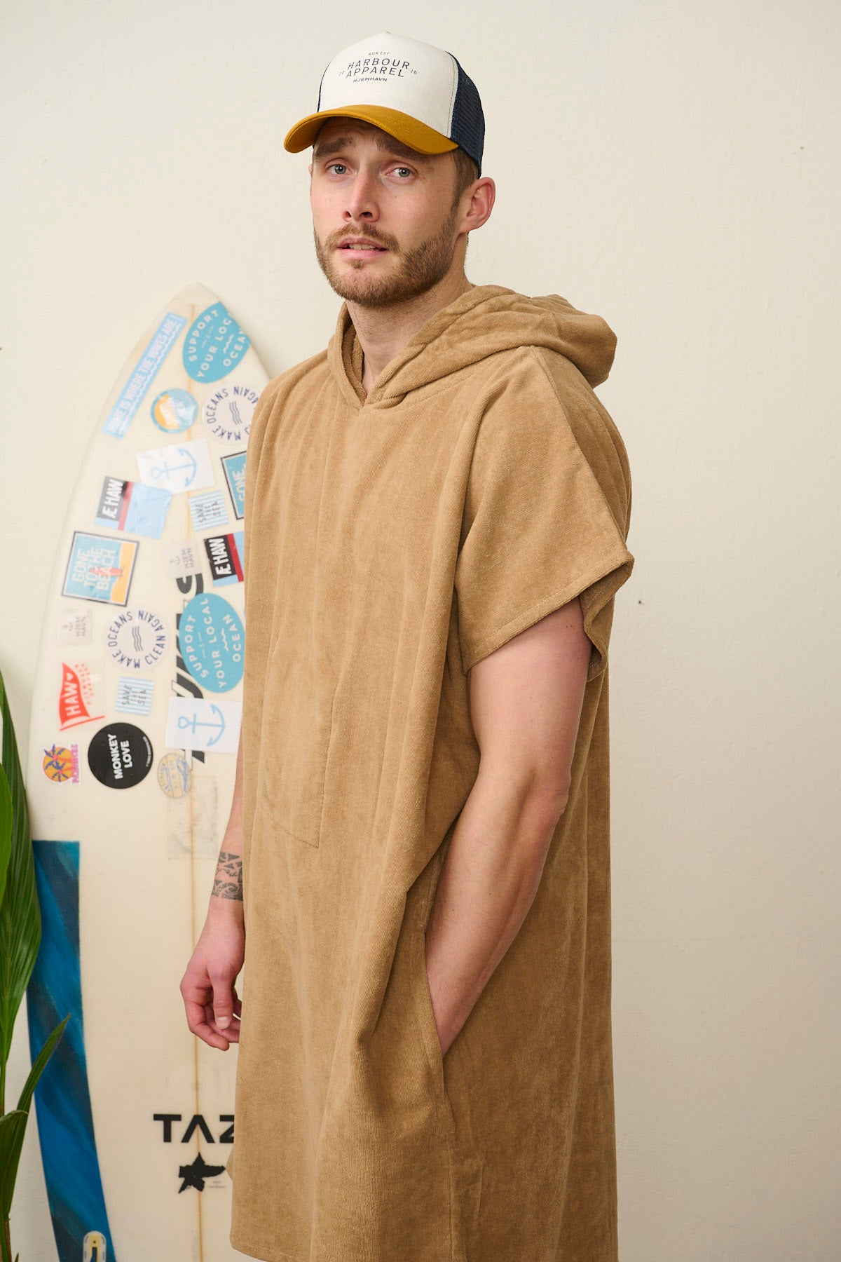 Organic Cotton Poncho - Unisex