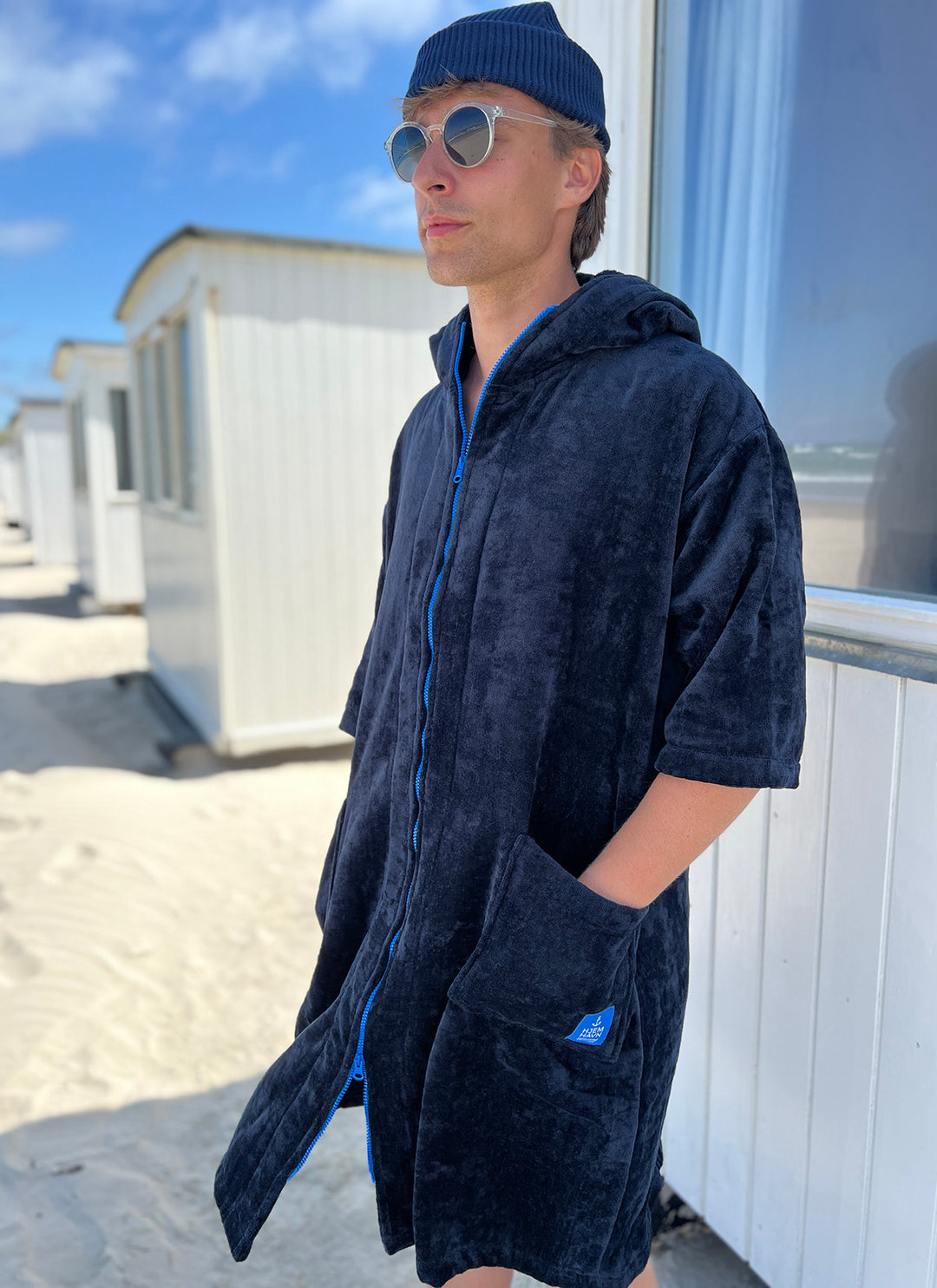 Strandponcho/Bademantel – Unisex