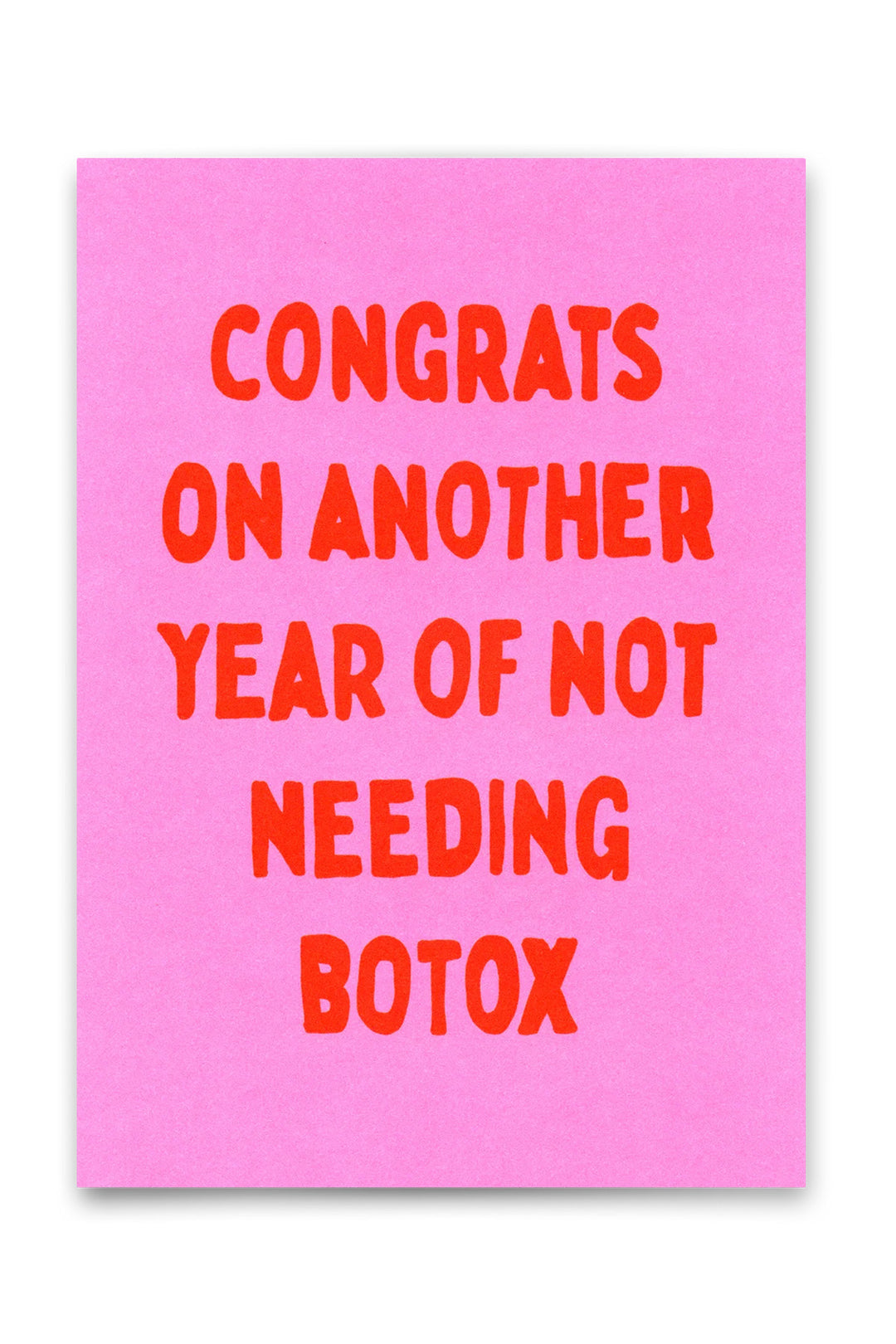 Postkort "Botox"