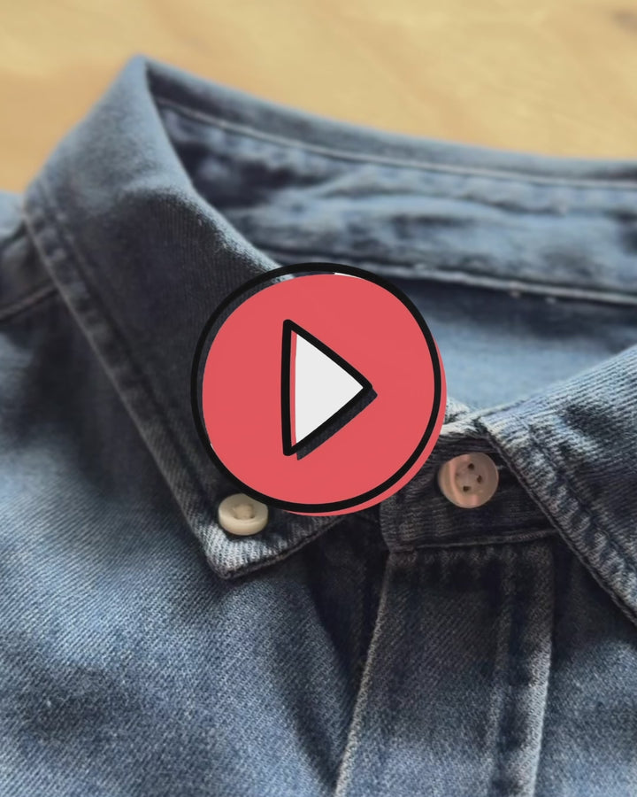 Organic Denim Shirt - Dark Wash - Men