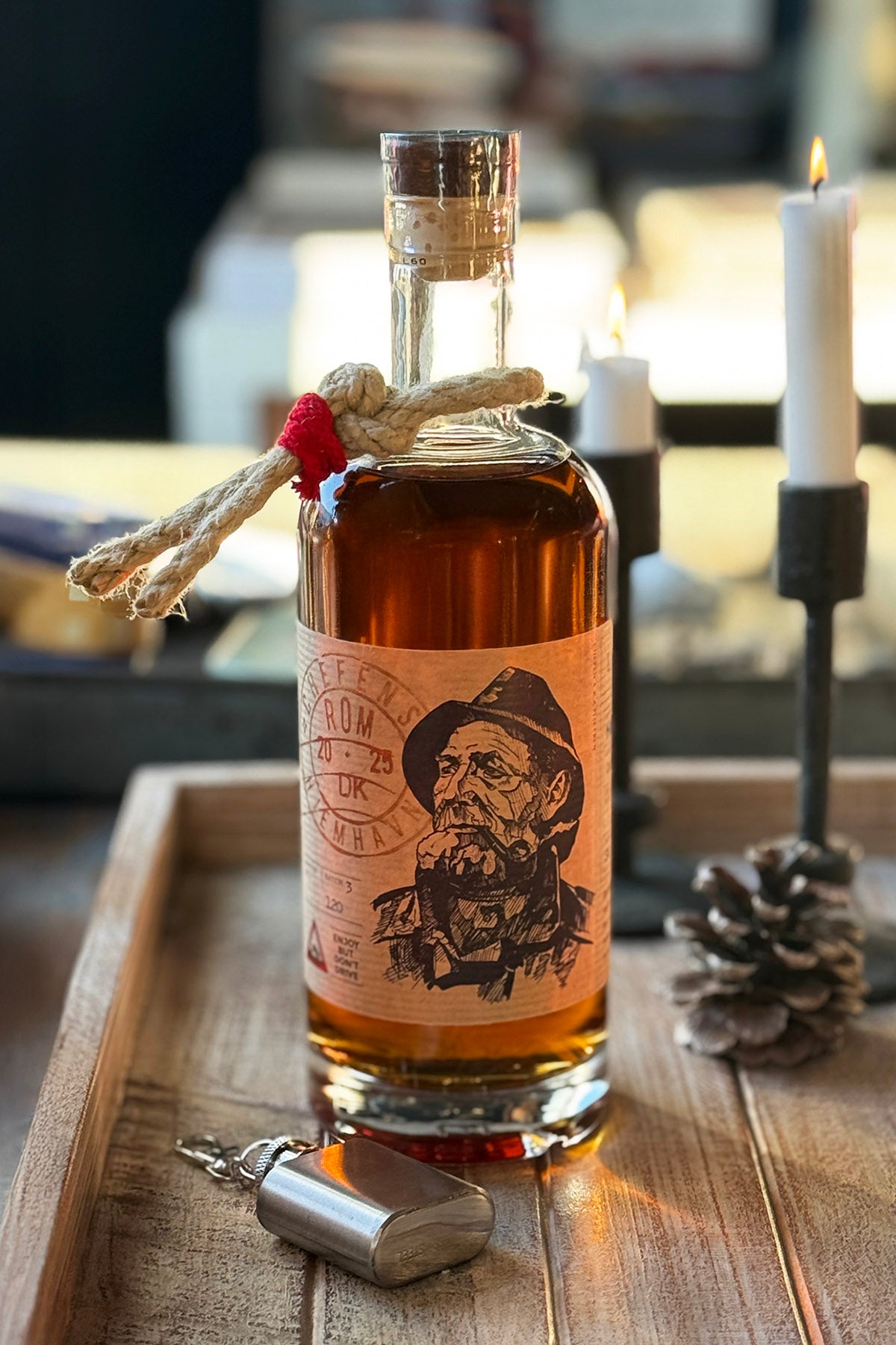 Logbook Chefens Rom "med personlig hilsen/etiket"