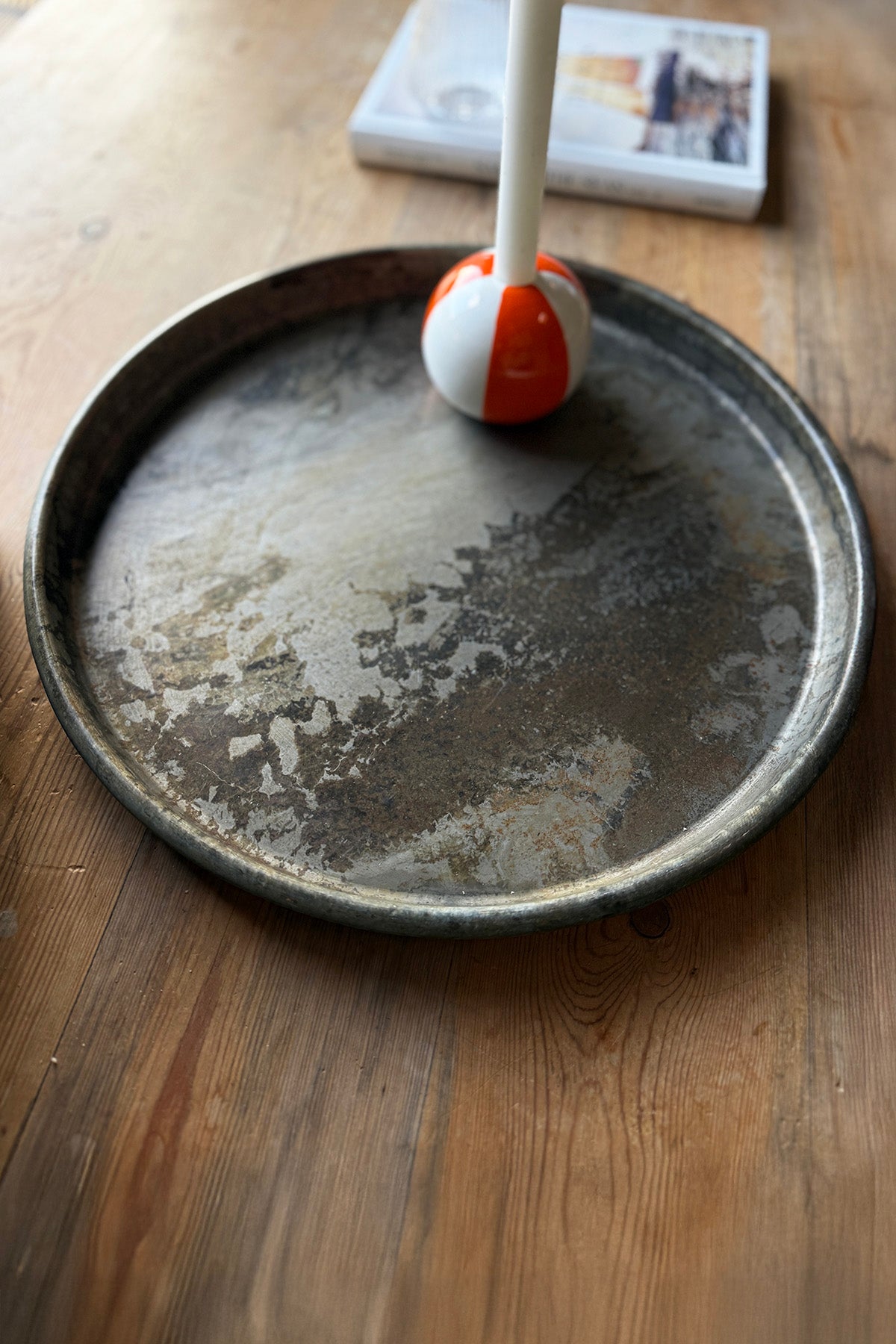 Metalbakke Ø42 cm