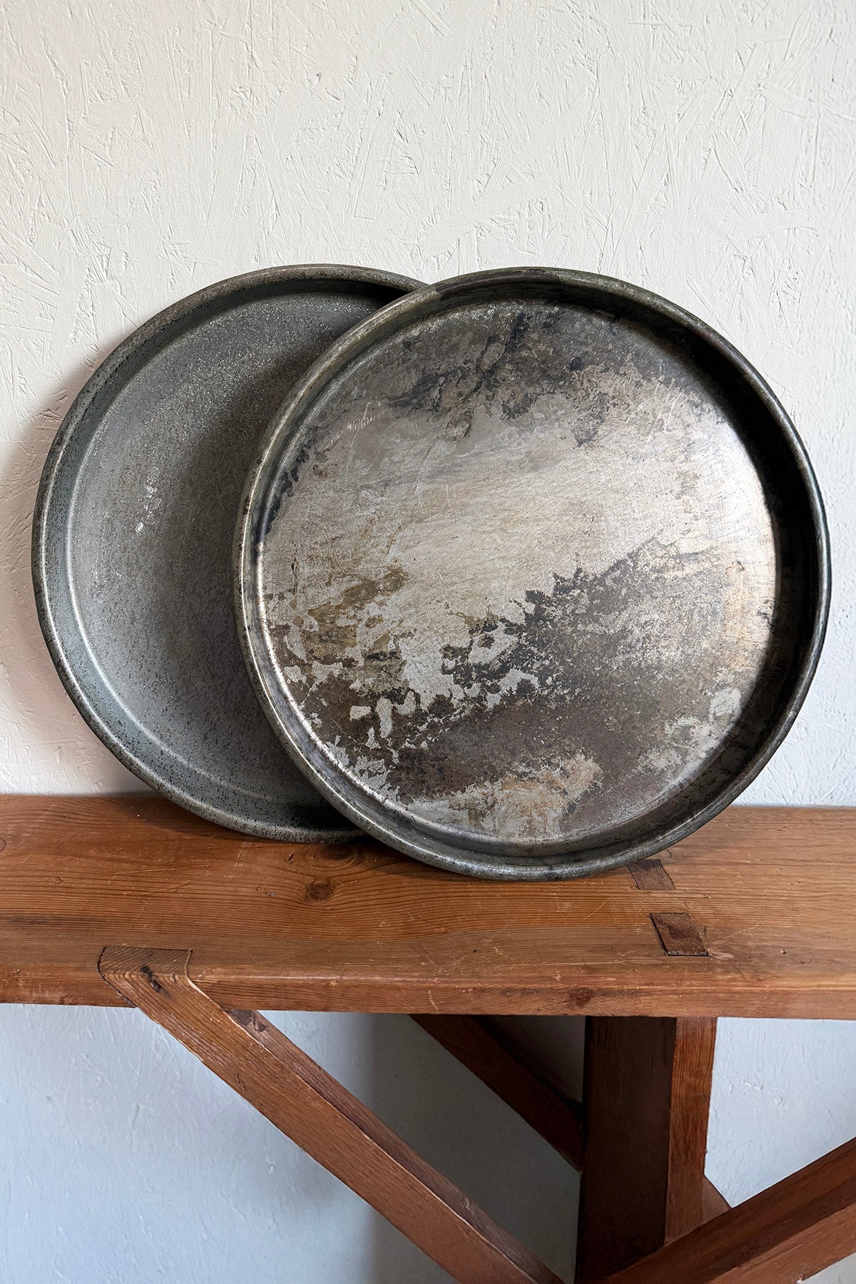 Metalbakke Ø42 cm