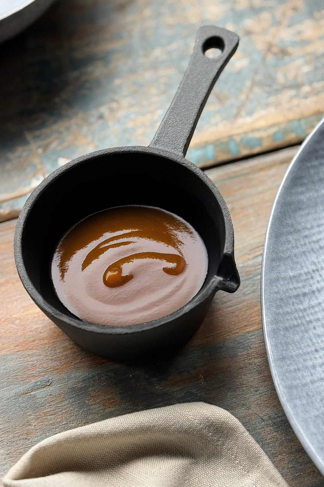 Saucegryde i støbejern