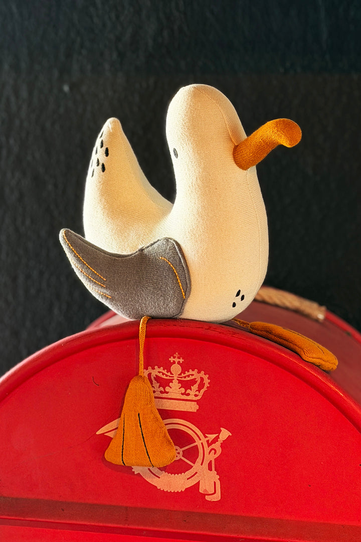 Gestopfte Möwe