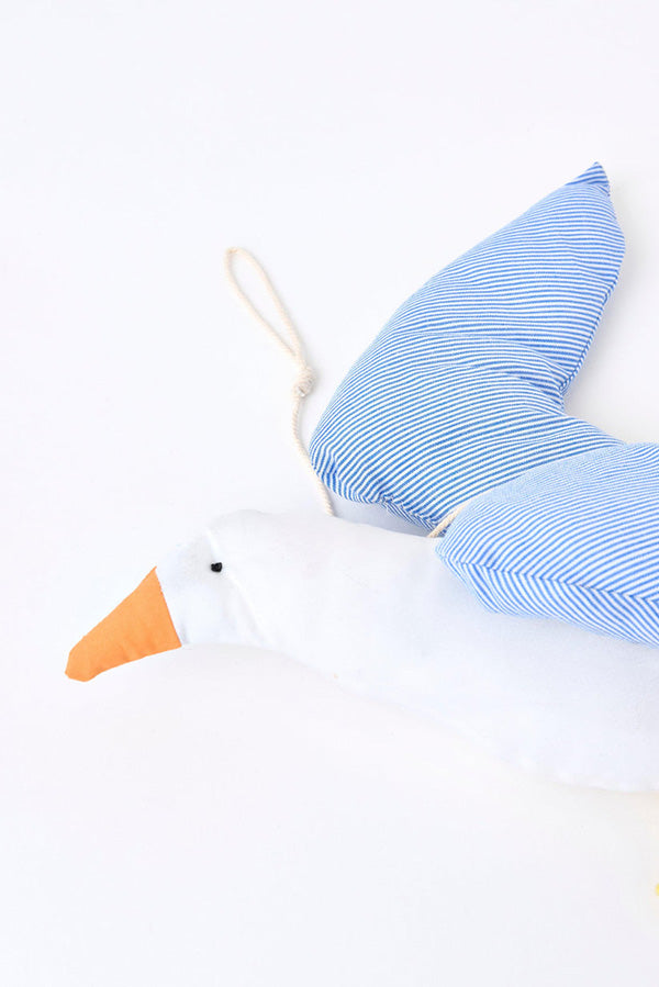 Möwe aus Baumwolle
