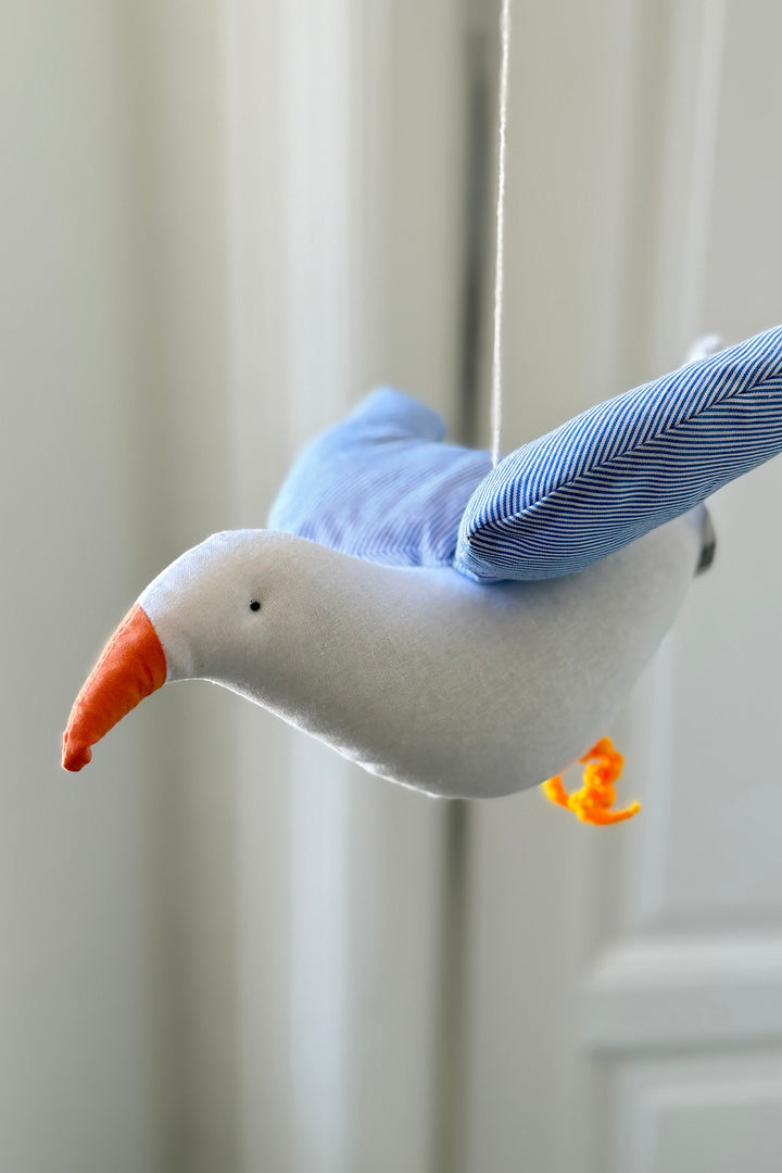 Möwe aus Baumwolle