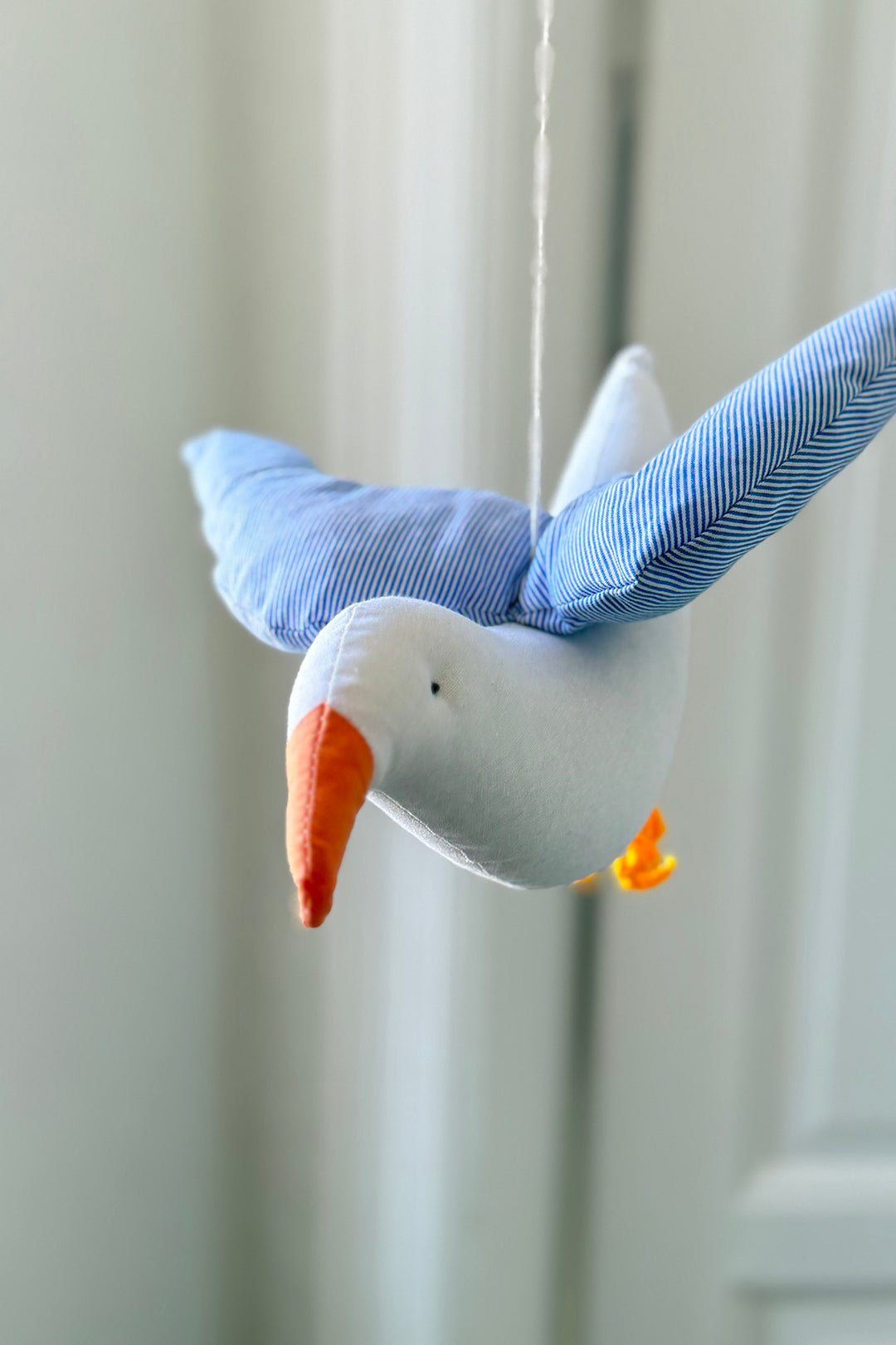 Möwe aus Baumwolle