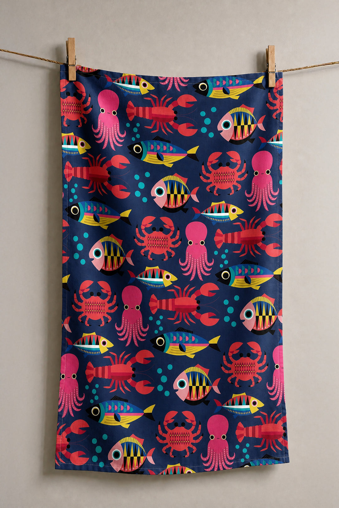 Geschirrtuch "Sealife - Blue"