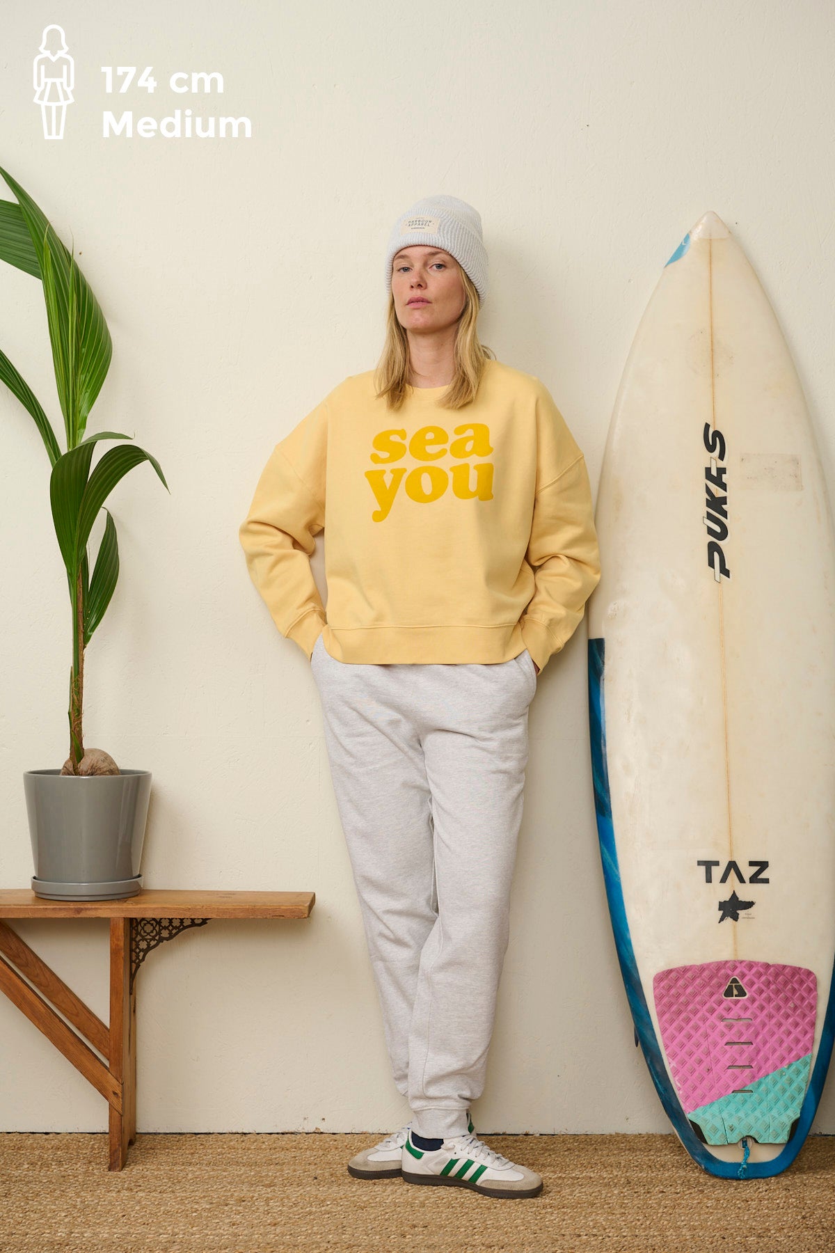 Sweat "Sea You" - Yellow