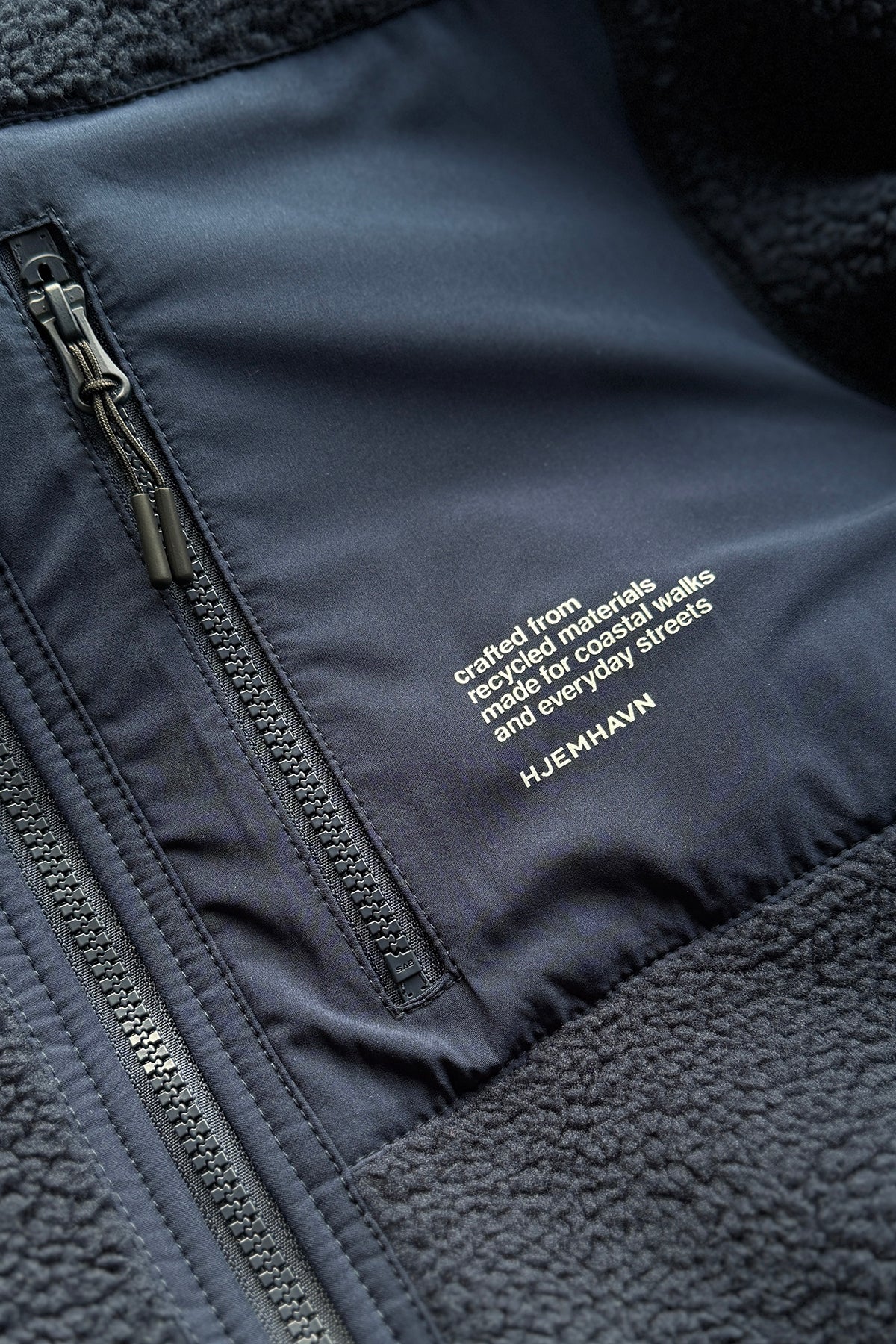 Sherpa Jacket - Navy