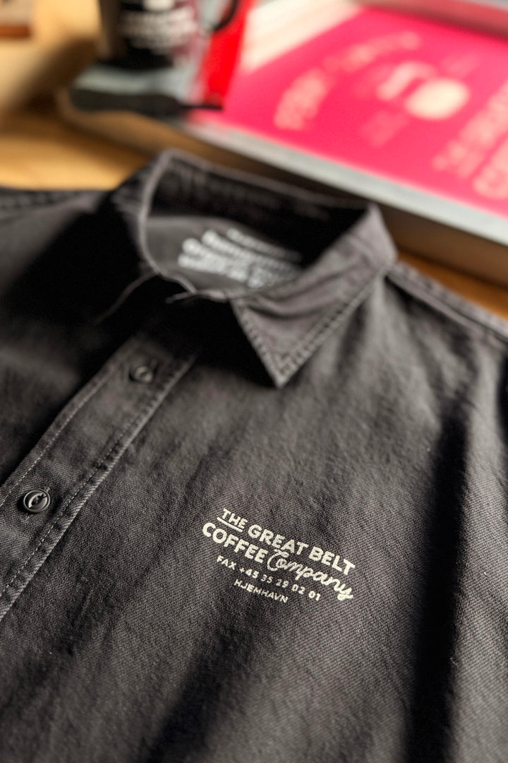 Cotton Twill Shirt "Ferry Coffee"