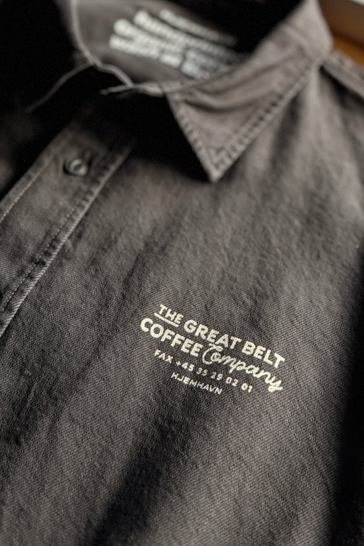 Cotton Twill Shirt "Ferry Coffee"