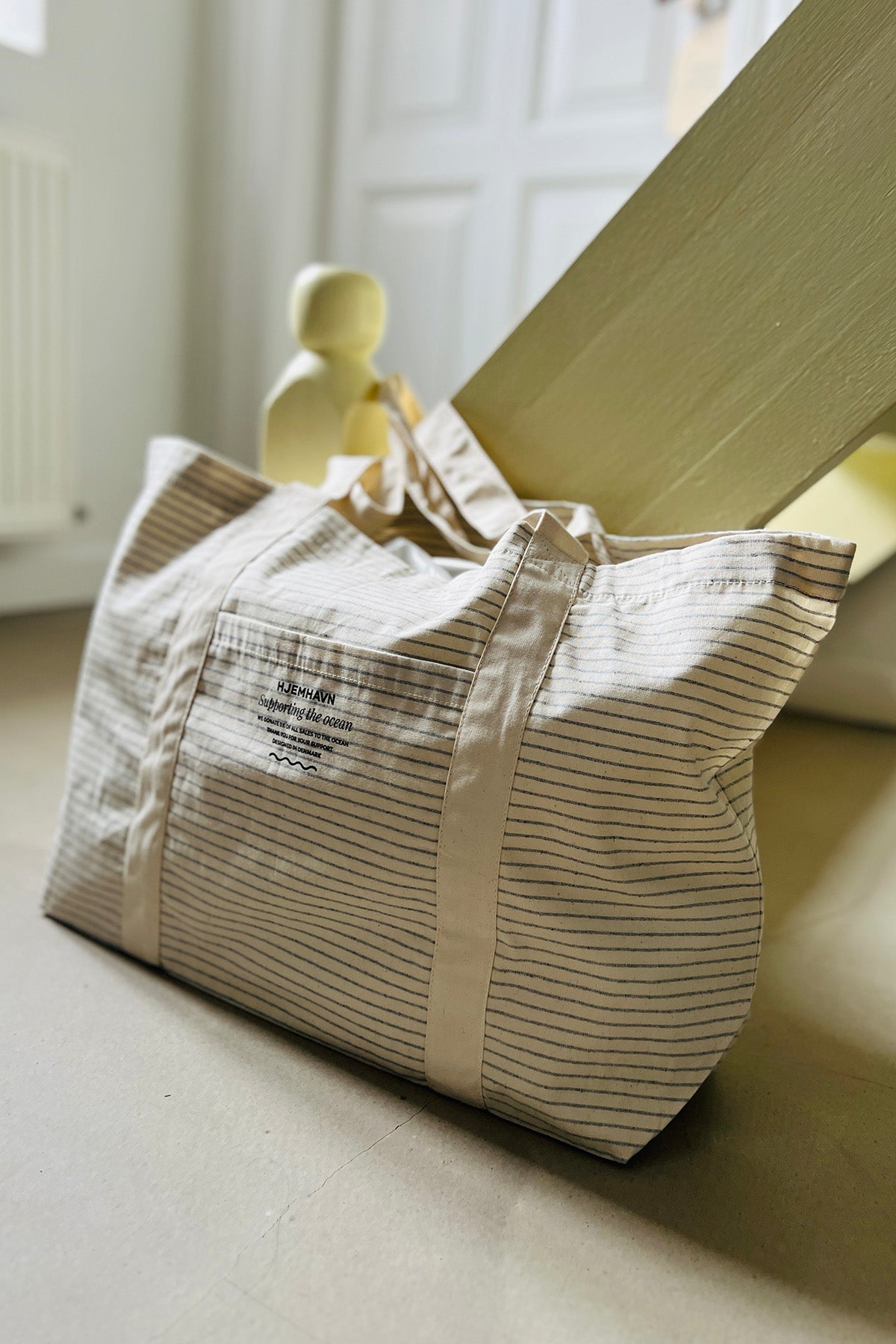 Shopper Bag - Striped Organic Cotton