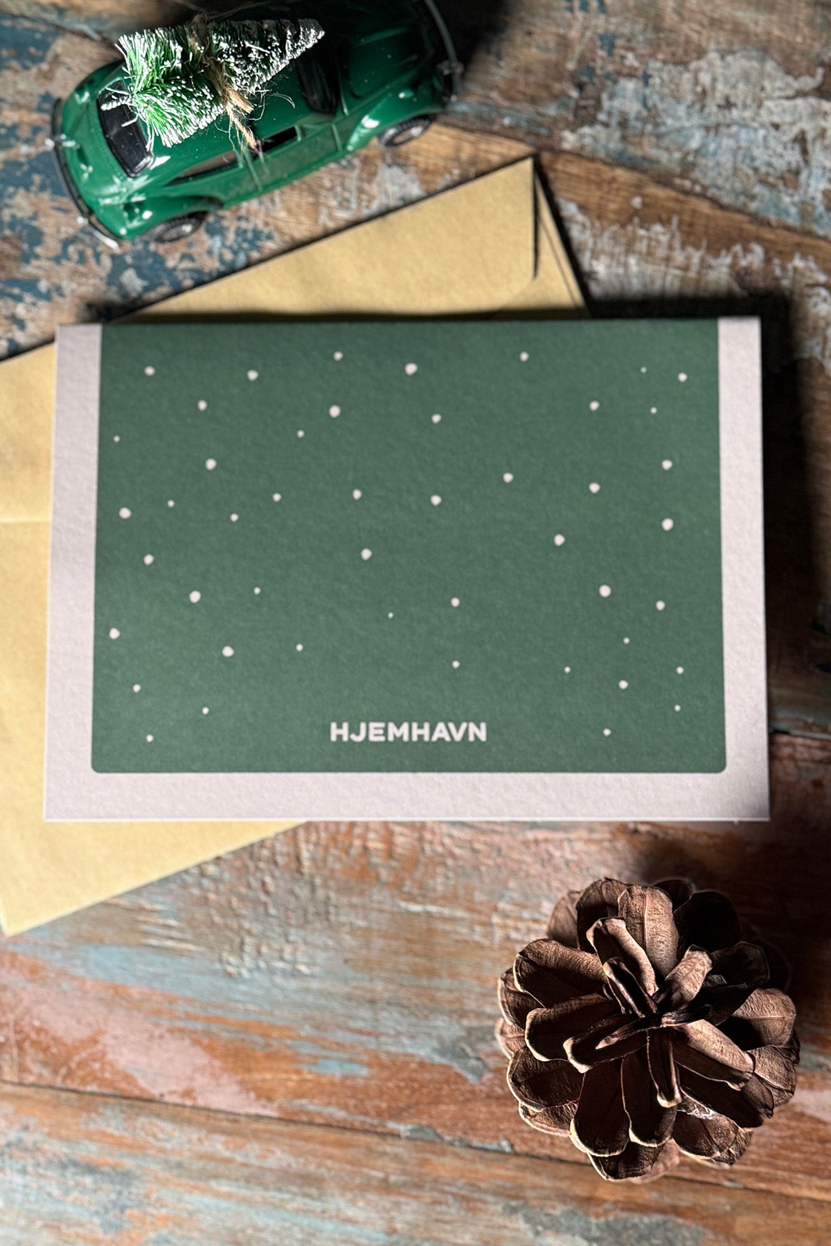 Julekort "Silent Night"