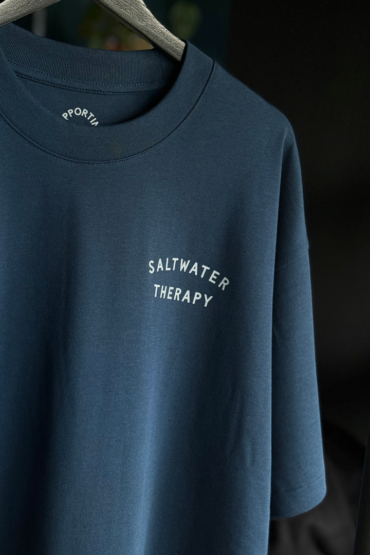 Boxy Tee "Saltwater Therapy"
