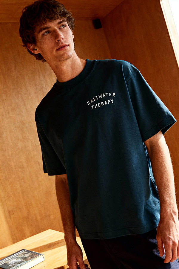 Boxy Tee "Saltwater Therapy"