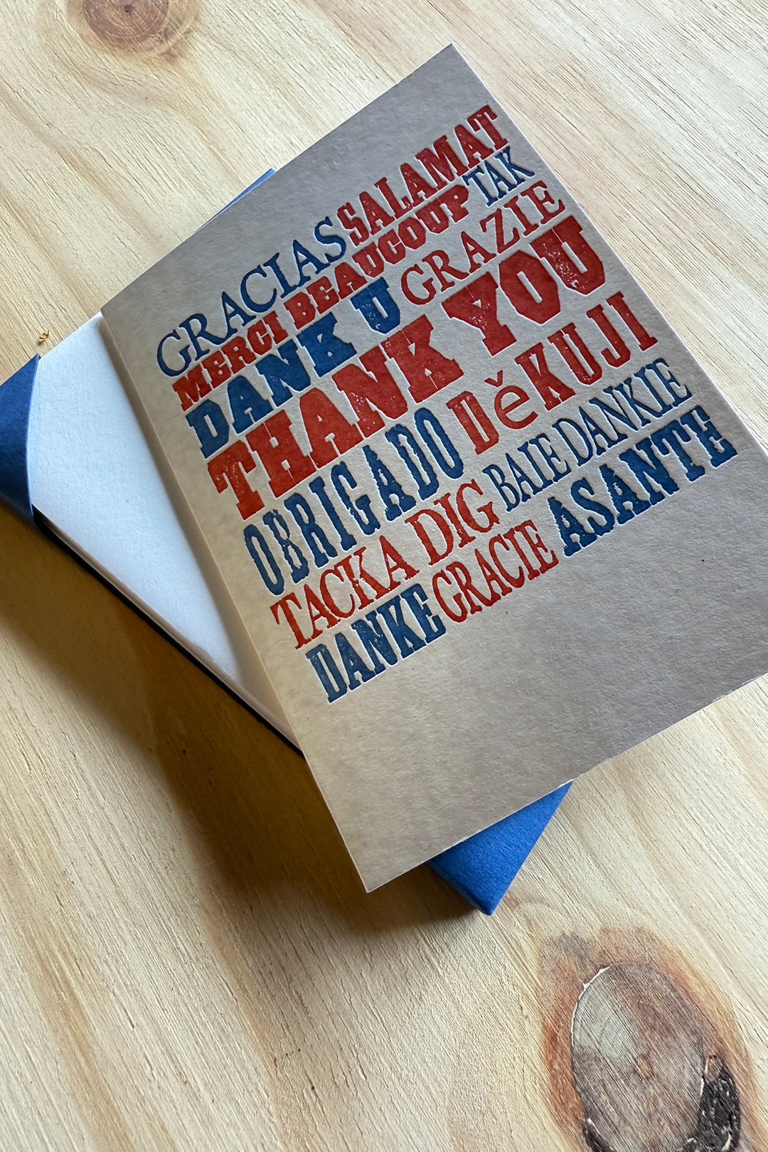 Greeting Card "Thank You" (5-Pack)