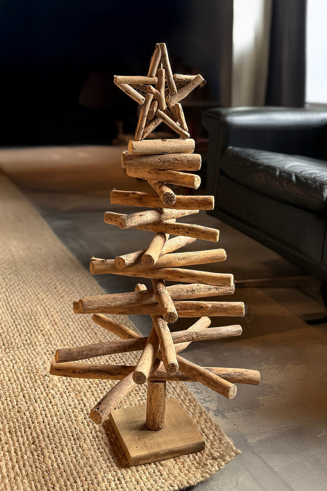 Juletræ i drivtømmer - 70 cm