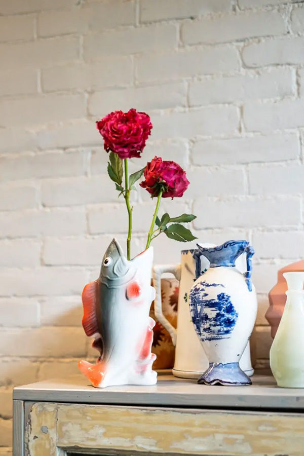 Retro vase "Fisk"