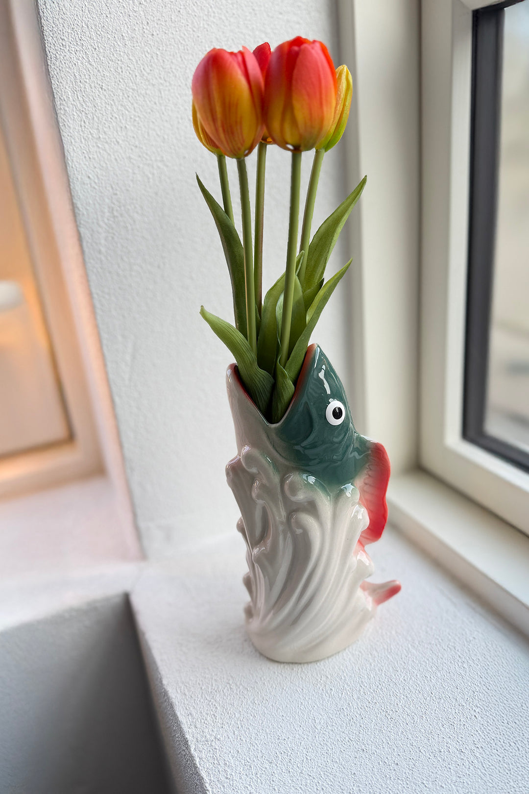 Retro vase "Fisk"