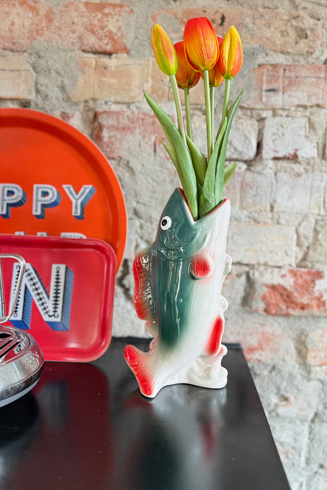 Retro vase "Fisk"