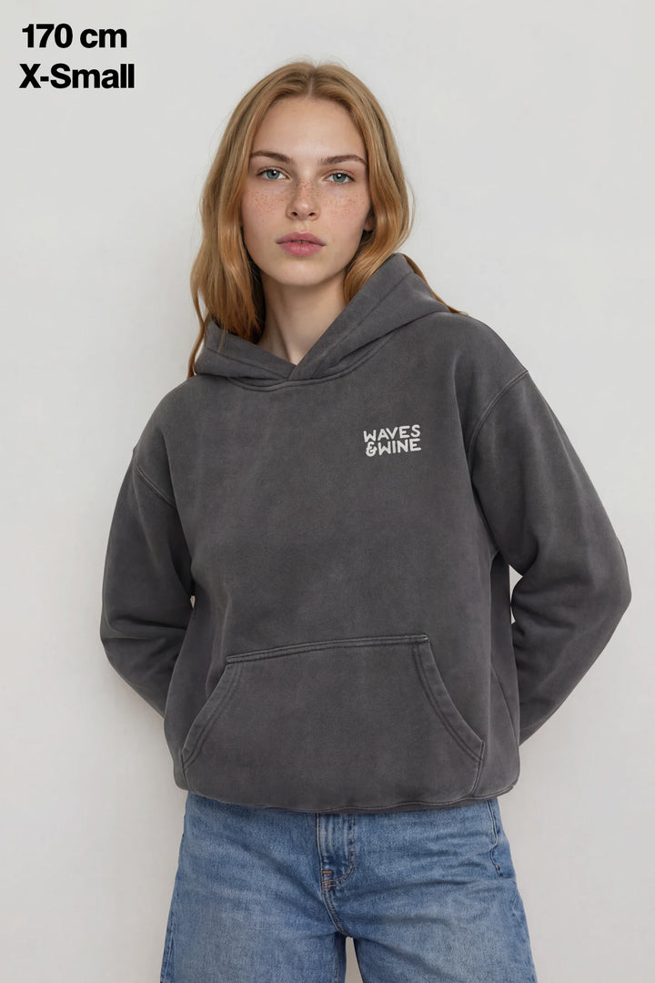 Hoodie "Waves & Wine"