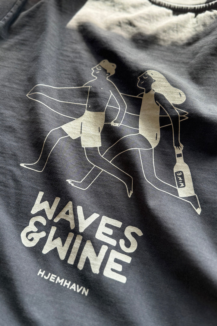 Tee "Waves & Wine"