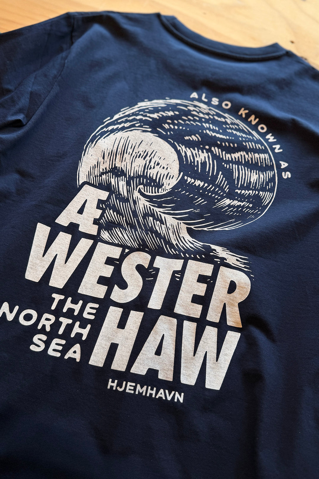 Tee "A.k.a Æ Westerhaw" - Navy