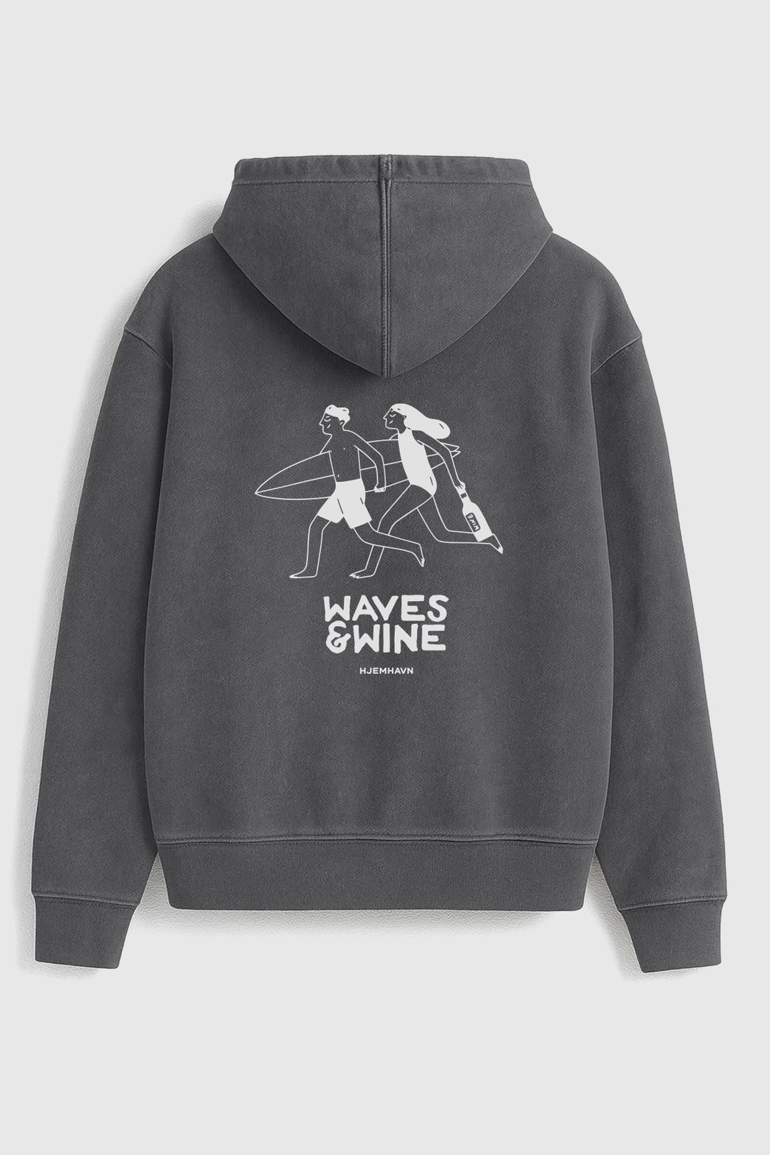 Hoodie "Waves & Wine"