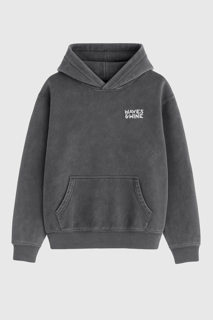 Hoodie "Waves & Wine"