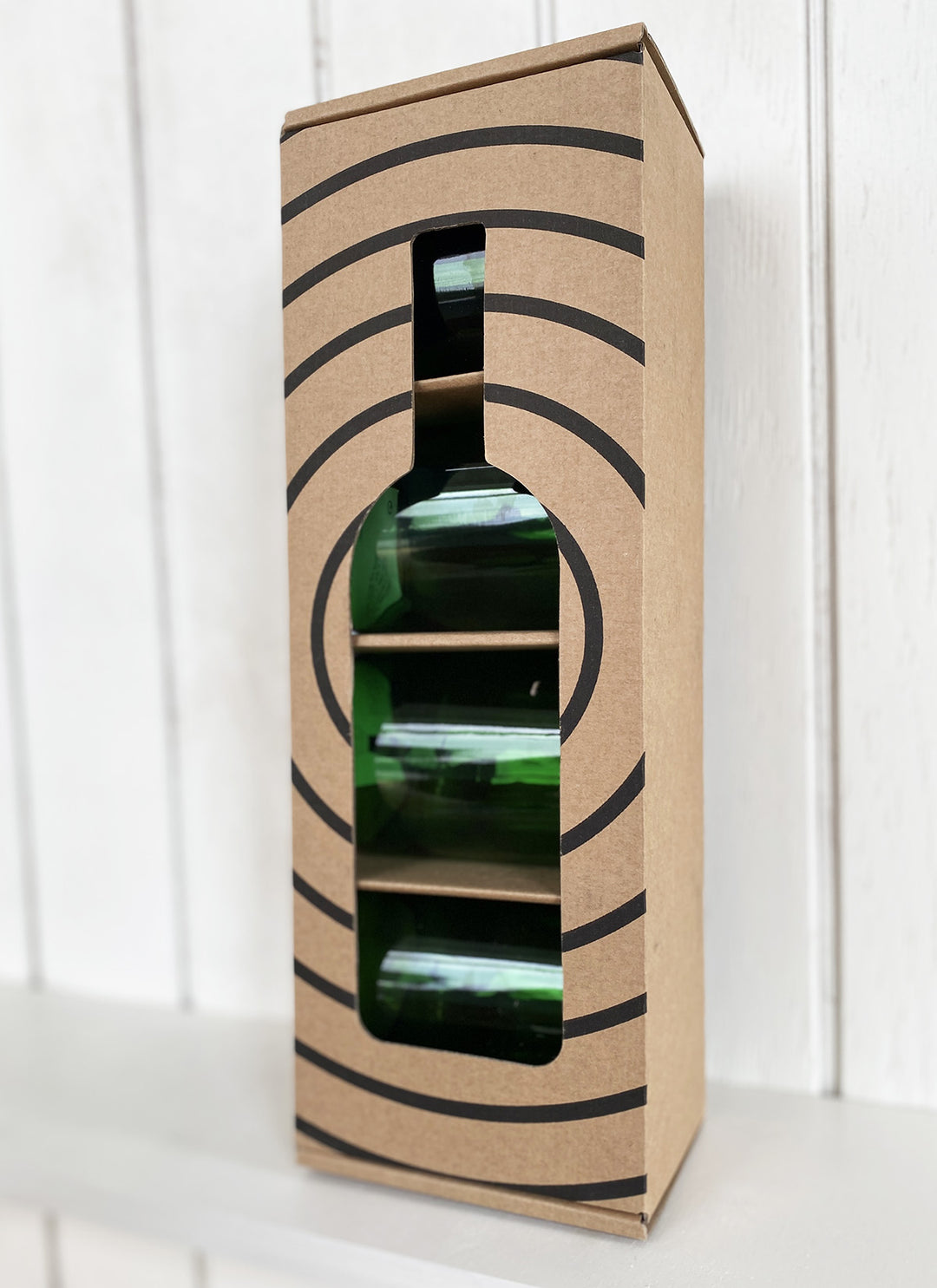 Drinking glasses from wine bottles - Tall