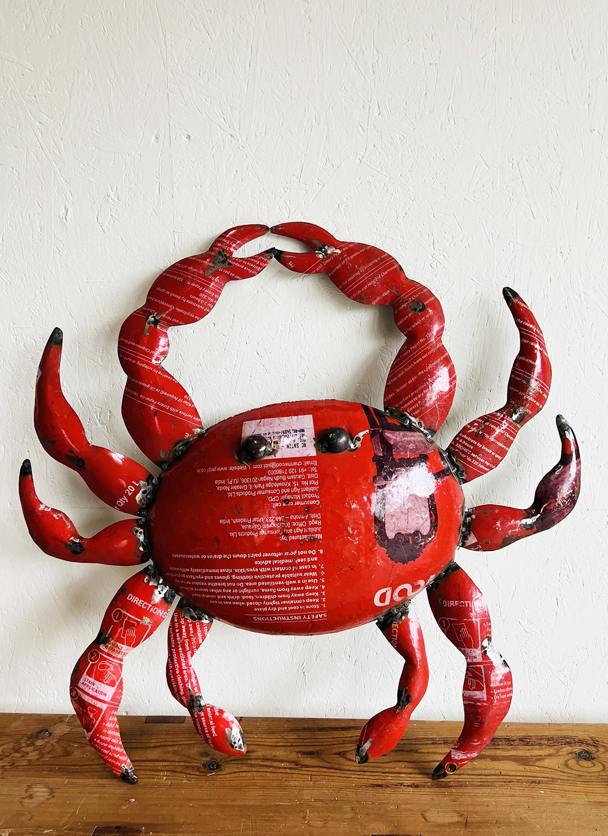 Crab - Recycled Metal