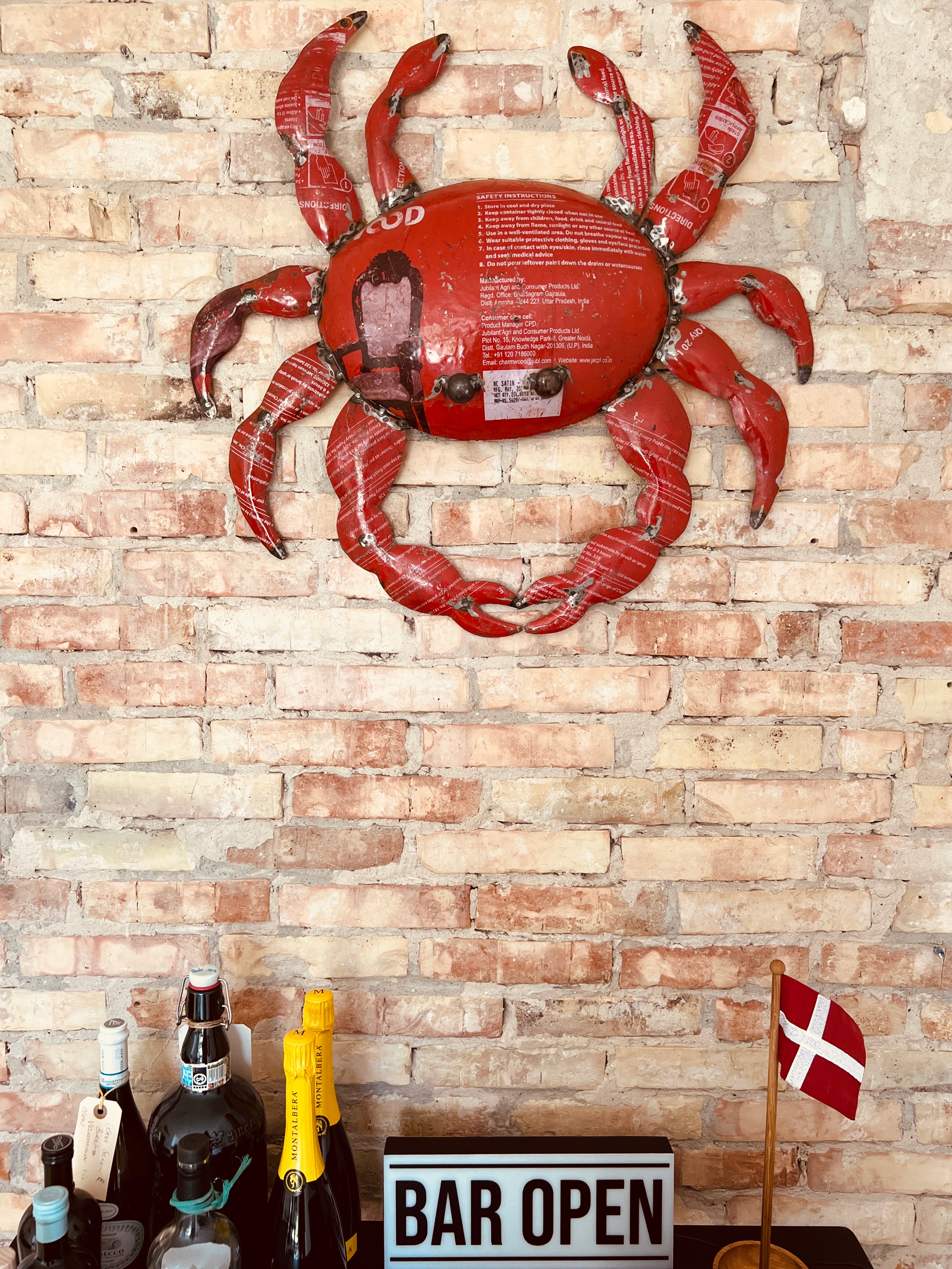 Crab - Recycled Metal