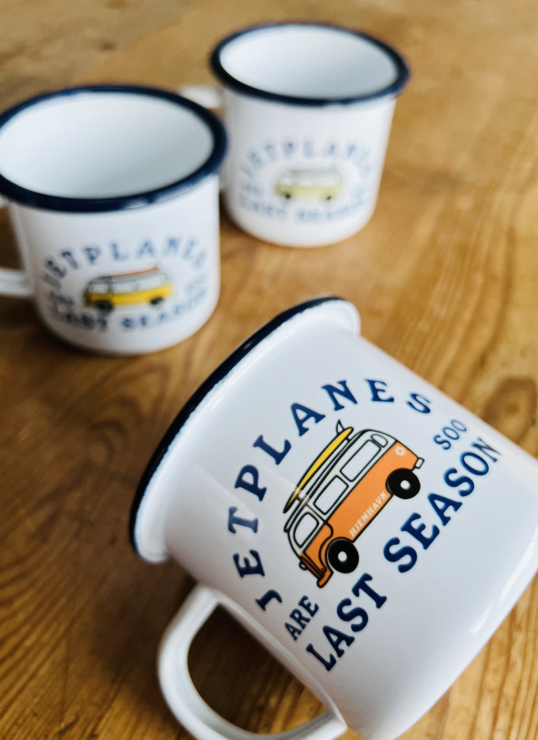 Enamel mug "Cruising"