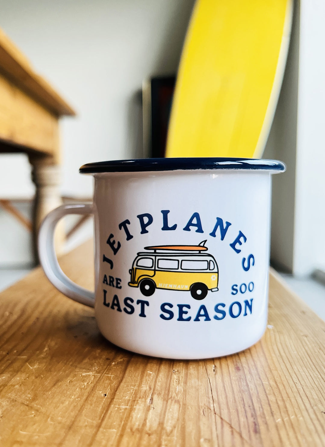Enamel mug "Cruising"