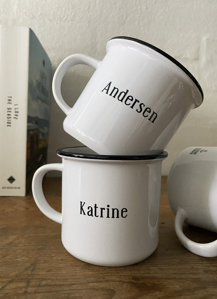 Ceramic mug with name
