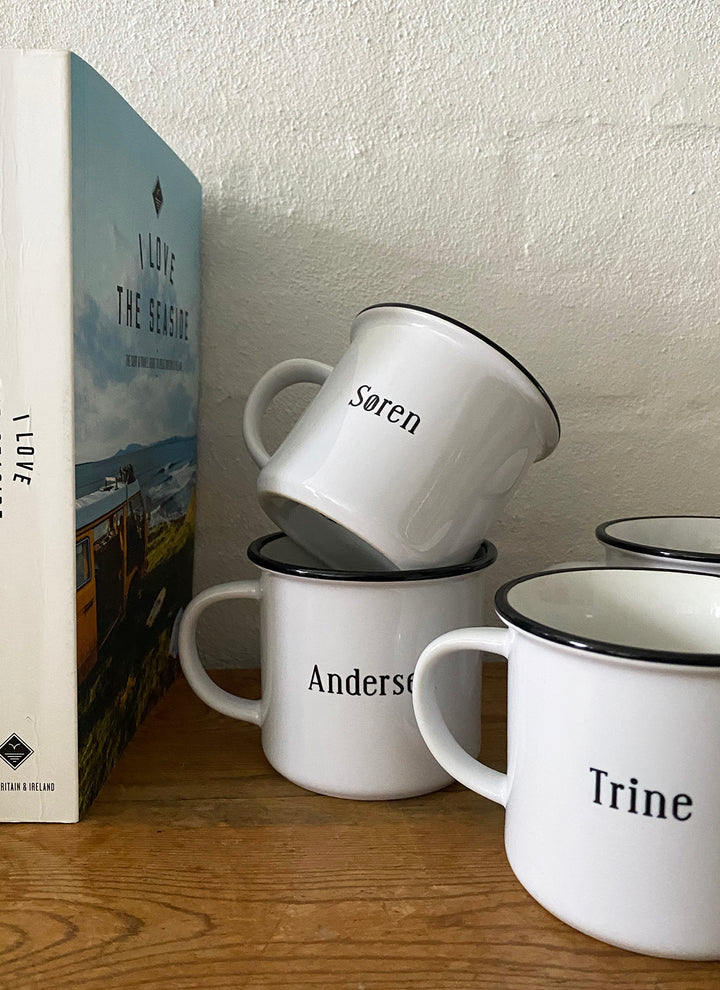 Ceramic mug with name